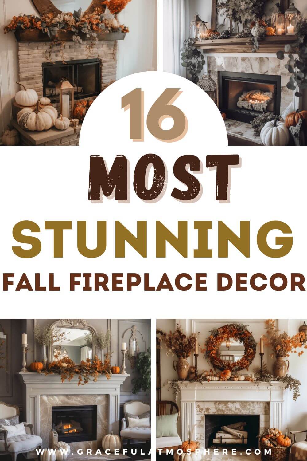 Fall fireplaces decor